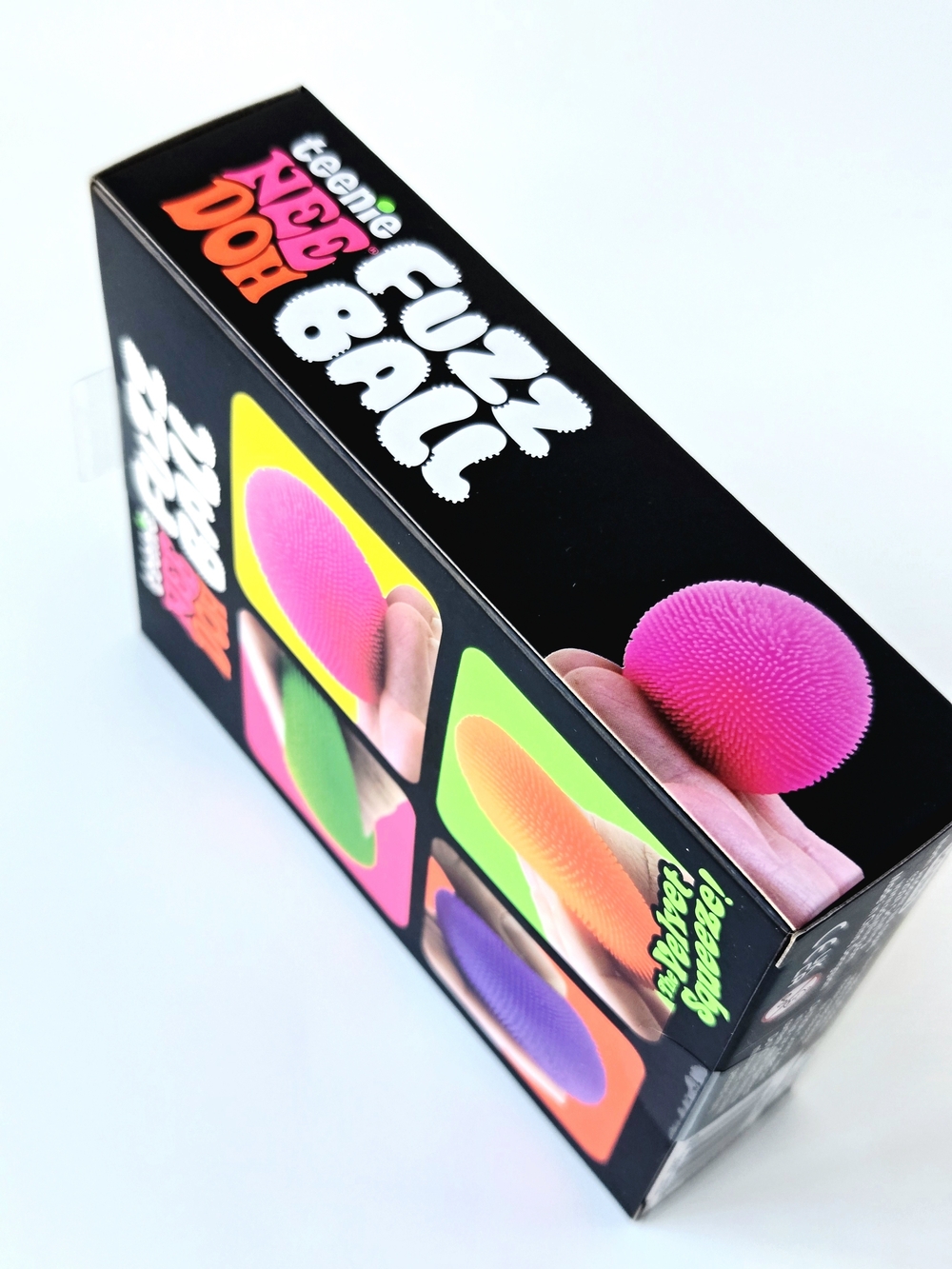 NeeDoh Teenie Fuzz Ball 4-Pack Velvet Squeeze Fidget Toy Set NIB Schylling - Picture 3 of 4